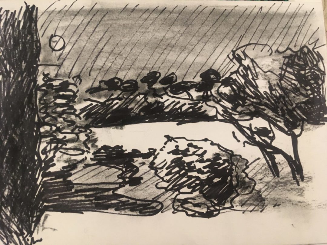 Pleine lune à Chirac