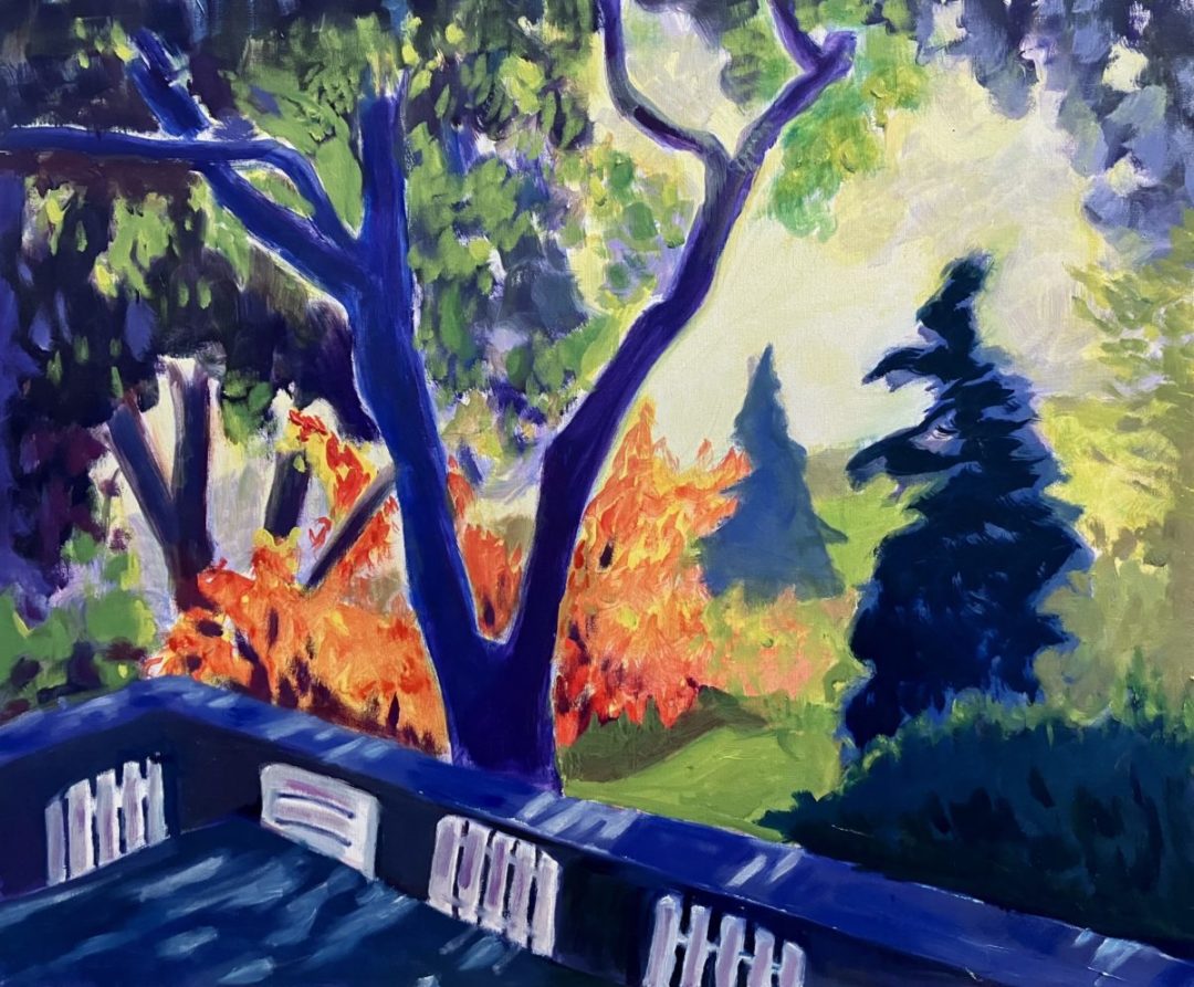 Couleurs d’automne sur la terrasse